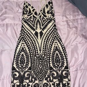 Sexy Nude Bodycon party/club dress